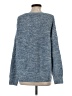 Topshop 100% Acrylic Tweed Blue Pullover Sweater Size 2 - photo 2