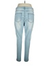 Shein Solid Blue Jeans Size 1X - photo 2