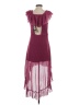 Assorted Brands 100% Polyester Burgundy Cocktail Dress Size 4 - photo 2