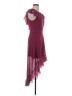 Assorted Brands 100% Polyester Burgundy Cocktail Dress Size 4 - photo 4