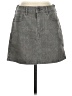 Express Gray Denim Skirt Size 4 - photo 1