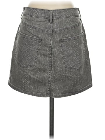 Express Denim Skirt (view 2)
