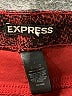 Express Paisley Burgundy Casual Pants Size 4 - photo 7