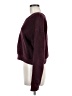 Monrow 100% Cotton Solid Burgundy Pullover Sweater Size M - photo 5
