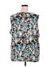 Cj Banks Blue Sleeveless Blouse Size 3X - photo 2