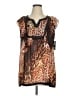 New Directions Brown Sleeveless Blouse Size XL - photo 1