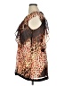 New Directions Brown Sleeveless Blouse Size XL - photo 5
