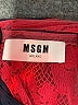 MSGM 100% Polyester Red Cocktail Dress Size EU 42 / US 12 - photo 7