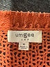 Umgee 100% Polyester Orange Pullover Sweater Size M - photo 7