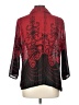 Studio 1940 Red 3/4 Sleeve Blouse Size L - photo 2