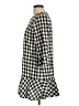 Zara Basic Checkered-gingham Black Casual Dress Size L - photo 5