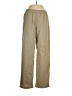 Not So Ape 100% Polyamide Solid Tan Casual Pants Size L - photo 1