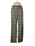 H&M Plaid Green Casual Pants Size S - photo 1