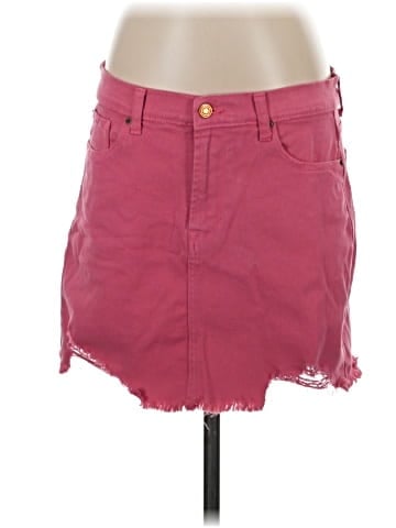 Kensie Denim Skirt (view 1)
