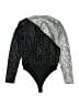 Express Silver Black Bodysuit Size XS - photo 2