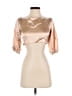 Assorted Brands Gold Short Sleeve Turtleneck Size S (estimated) - photo 1