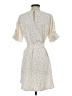 Worthington 100% Polyester Ivory Casual Dress Size S - photo 2