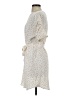 Worthington 100% Polyester Ivory Casual Dress Size S - photo 5