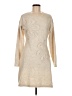 Shein 100% Polyester Tan Casual Dress Size M (tall) - photo 1