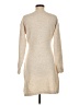 Shein 100% Polyester Tan Casual Dress Size M (tall) - photo 2