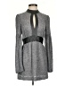 Sin Chevron-herringbone Gray Cocktail Dress Size S - photo 1