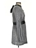 Sin Chevron-herringbone Gray Cocktail Dress Size S - photo 4