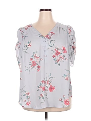 Torrid Short Sleeve Blouse (view 1)