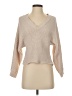 American Eagle Outfitters 100% Polyester Tan Pullover Sweater Size S - photo 1