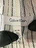 Calvin Klein Stripes Silver Casual Pants Size XL - photo 4