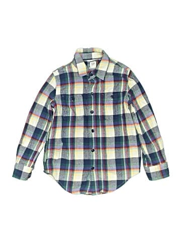 Gap Kids Long Sleeve Button-Down Shirt (view 1)