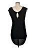 Studio Y 100% Polyester Black Sleeveless Top Size M - photo 2