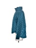 Athleta 100% Nylon Argyle Teal Snow Jacket Size XS - photo 5