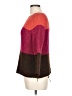 Norton McNaughton Color Block Burgundy Pullover Sweater Size L - photo 5