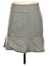 Banana Republic Chevron-herringbone Gray Wool Skirt Size 2 - photo 1