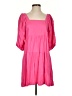 Assorted Brands 100% Rayon Pink Casual Dress Size S - photo 1
