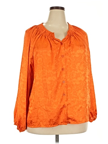 Newport News Long Sleeve Blouse (view 1)