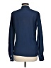 Assorted Brands Blue Long Sleeve Blouse Size 8 - photo 2