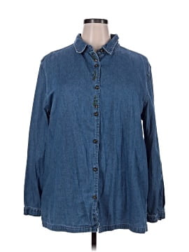 Blouse Bobbie Brooks Taille 18W/20W - Col Cordon, Automne, Très Bon état