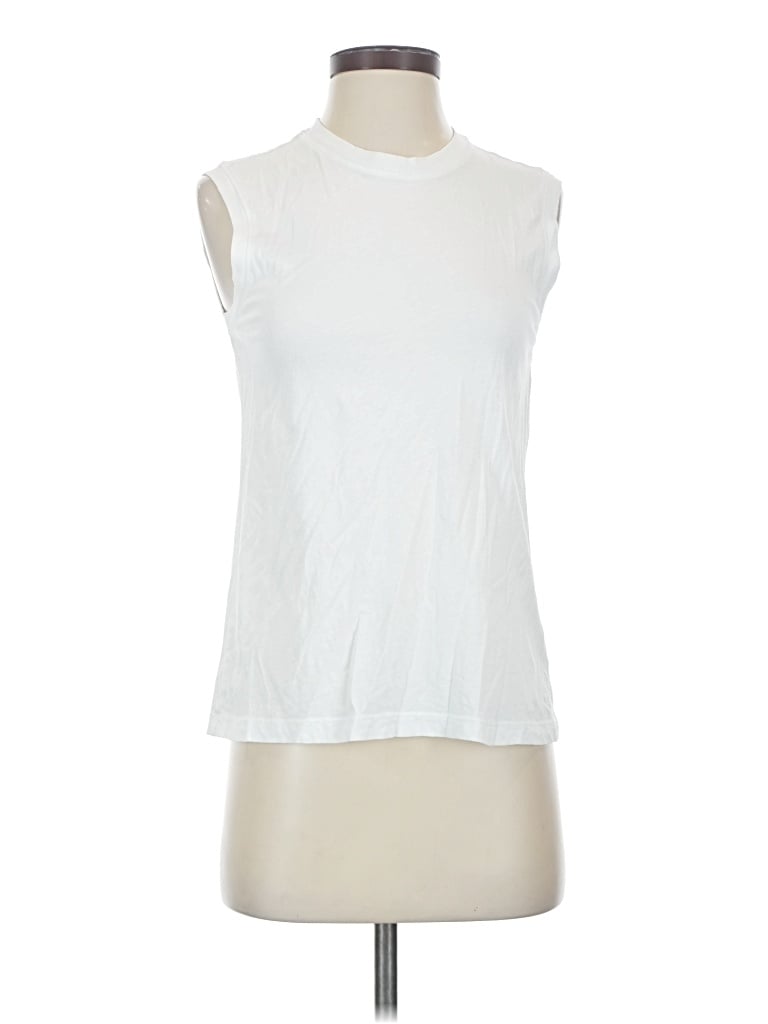 Pre-owned Atm Anthony Thomas Melillo Sleeveless T-shirt In White