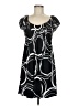 AGB Graphic Black Casual Dress Size 8 - photo 1