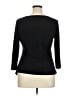 Bleeker & McDougal Black 3/4 Sleeve Top Size XL - photo 2