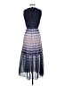 Maison Jules 100% Polyester Tie-dye Blue Cocktail Dress Size S - photo 2