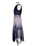 Maison Jules 100% Polyester Tie-dye Blue Cocktail Dress Size S - photo 5