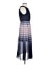 Maison Jules 100% Polyester Tie-dye Blue Cocktail Dress Size S - photo 4
