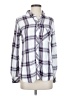 Rails 100% Rayon Plaid White Long Sleeve Button-Down Shirt Size S - photo 1