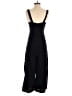 Assorted Brands 100% Polyester Solid Black Jumpsuit Size S - photo 2