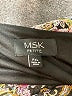 MSK 100% Polyester Paisley Brown Casual Dress Size XL (petite) - photo 6