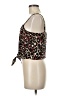 Studio 12 100% Polyester Brown Sleeveless Top Size M - photo 5