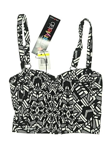 Teen Vogue for Macy's Style Lab Swimsuit Top (view 2)