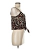 Studio 12 100% Polyester Brown Sleeveless Top Size M - photo 4